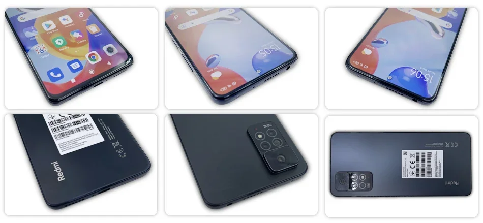 Global Rom Xiaomi Redmi Note 11 Pro 8GB 256GB MTK Helio G96 Octa Core 108MP Camera 120Hz Display NFC 5G Smartphone