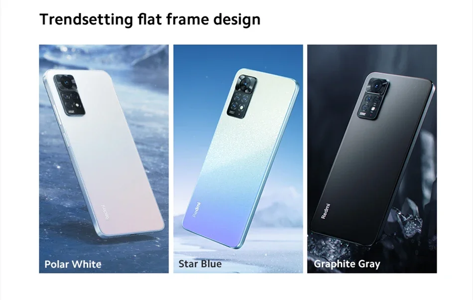 Global Rom Xiaomi Redmi Note 11 Pro 8GB 256GB MTK Helio G96 Octa Core 108MP Camera 120Hz Display NFC 5G Smartphone