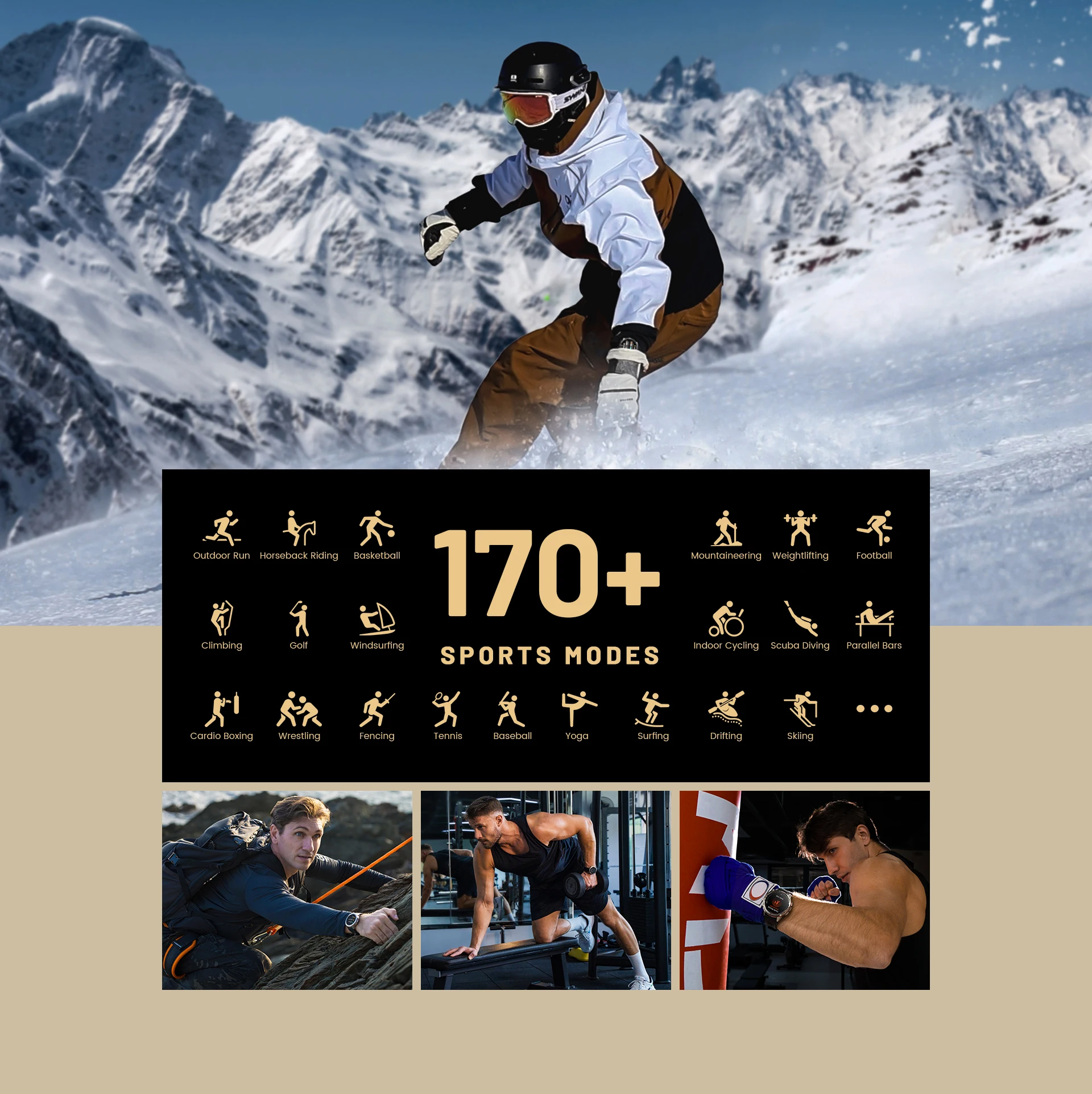 Original KOSPET TANK T3 Ultra Smart Watches For Men GPS Smartwatch Women 470mAh Electronic Fitness AMOLED AOD Bluetooth Watches