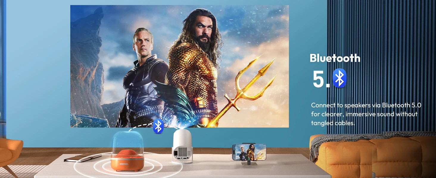 XGODY 4K Portable 10000LM Projector 1080P HD LED Mini WiFi Video Home Theater Cinema HDMI Office XGODY 4K Portable 10000LM Projector 1080P HD LED Mini WiFi Video Home Theater Cinema HDMI Office