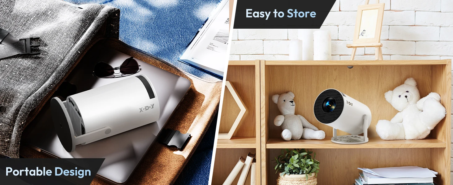 XGODY 4K Portable 10000LM Projector 1080P HD LED Mini WiFi Video Home Theater Cinema HDMI Office XGODY 4K Portable 10000LM Projector 1080P HD LED Mini WiFi Video Home Theater Cinema HDMI Office