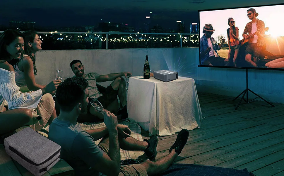 2024 XGDOY 4K 1080P LED Projector 5G Wifi 12000lm Home Theater Cinema Video for Android Laptop