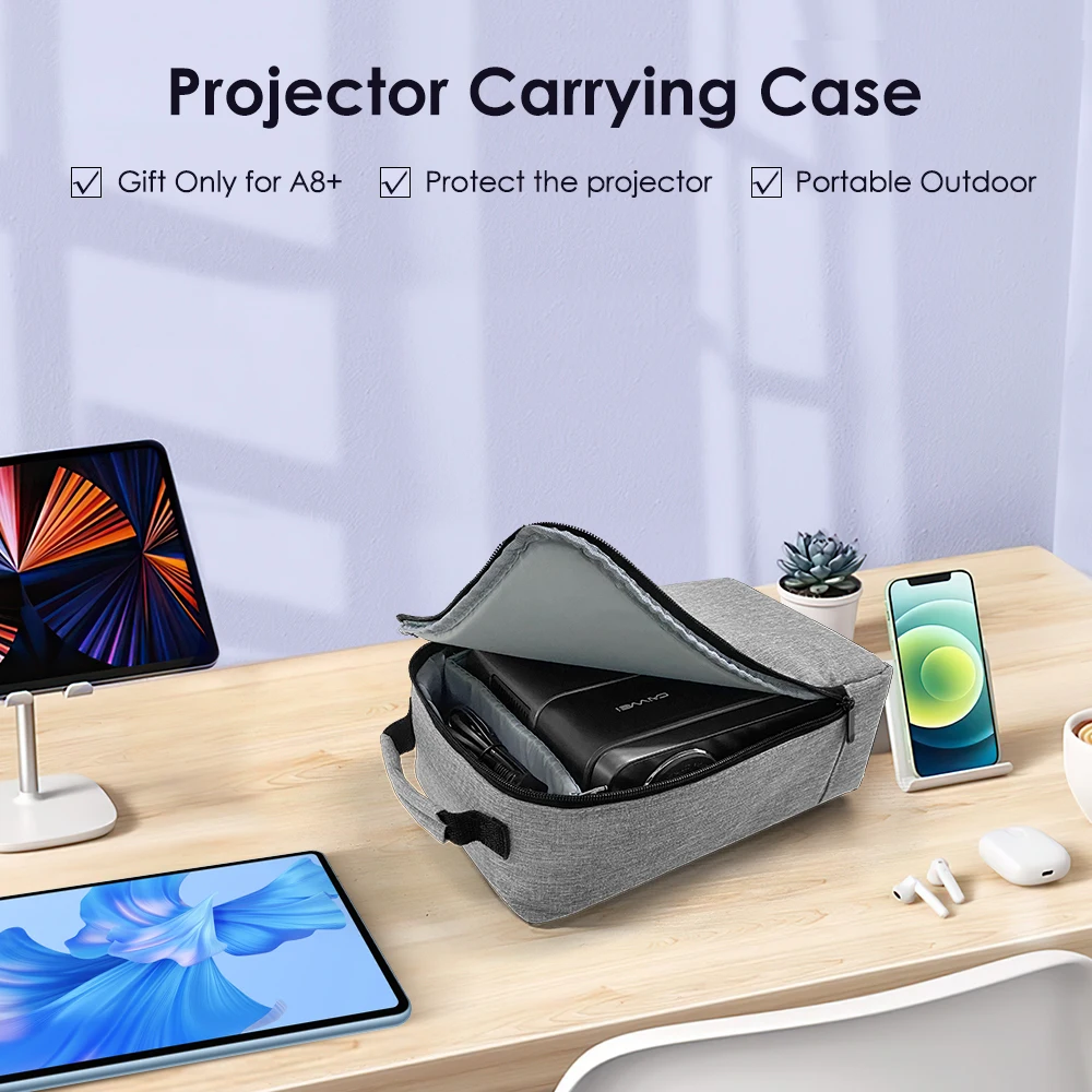 4K UHD Portable Projector Netflix Official Licence Android 11 Smart 5G WiFi Google Play TV Dolby Home Theater Mini Projectors