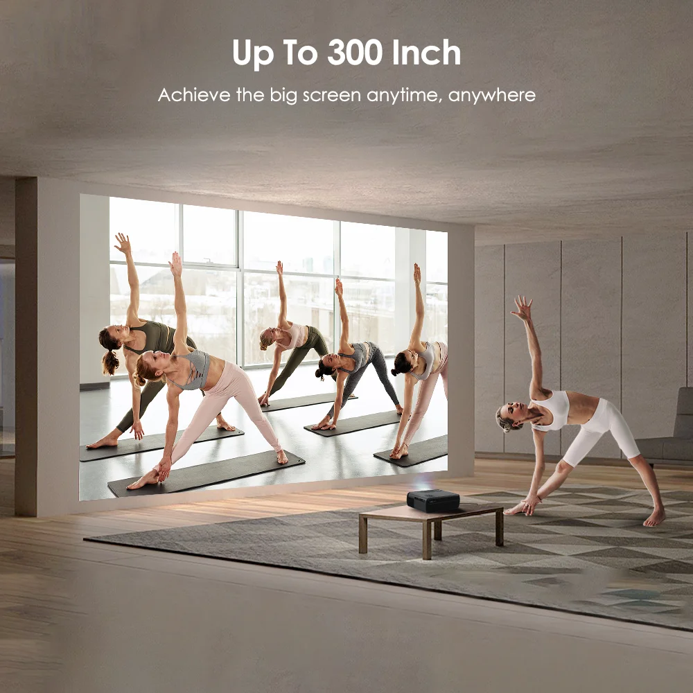 4K UHD Portable Projector Netflix Official Licence Android 11 Smart 5G WiFi Google Play TV Dolby Home Theater Mini Projectors