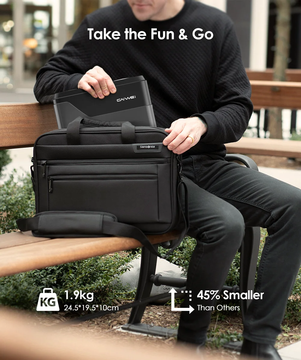 4K UHD Portable Projector Netflix Official Licence Android 11 Smart 5G WiFi Google Play TV Dolby Home Theater Mini Projectors